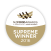 NZ Food Awards Supreme Winner 2016
