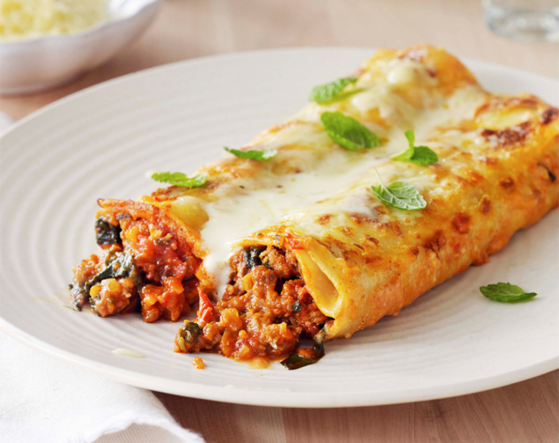 Baked Coastal Lamb & Rosemary Cannelloni