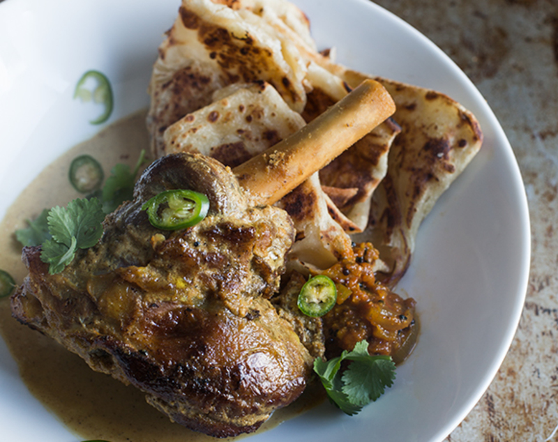 Indian-Spiced Coastal Lamb Shanks