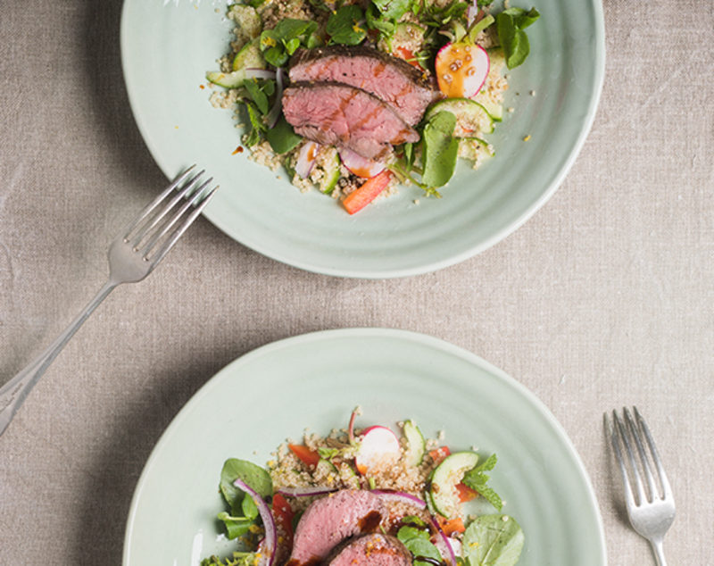 Coastal Lamb Quinoa Salad