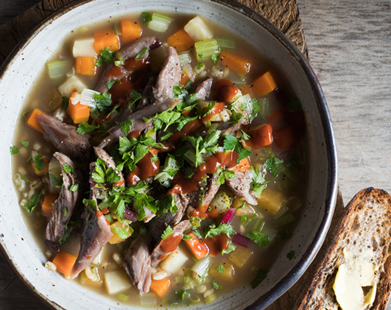 Coastal Lamb Shank Broth