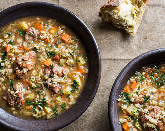 Coastal Lamb & Barley Soup