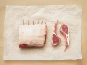 Denuded Rack of Coastal Lamb