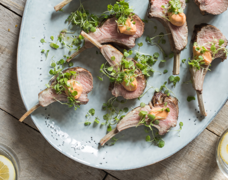 Paprika Spiced Coastal Lamb Cutlets